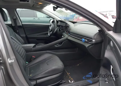 2022 Hyundai Elantra Hybrid Limited z USA, uszkodzony, nr VIN KMHLN4AJ1NU014532